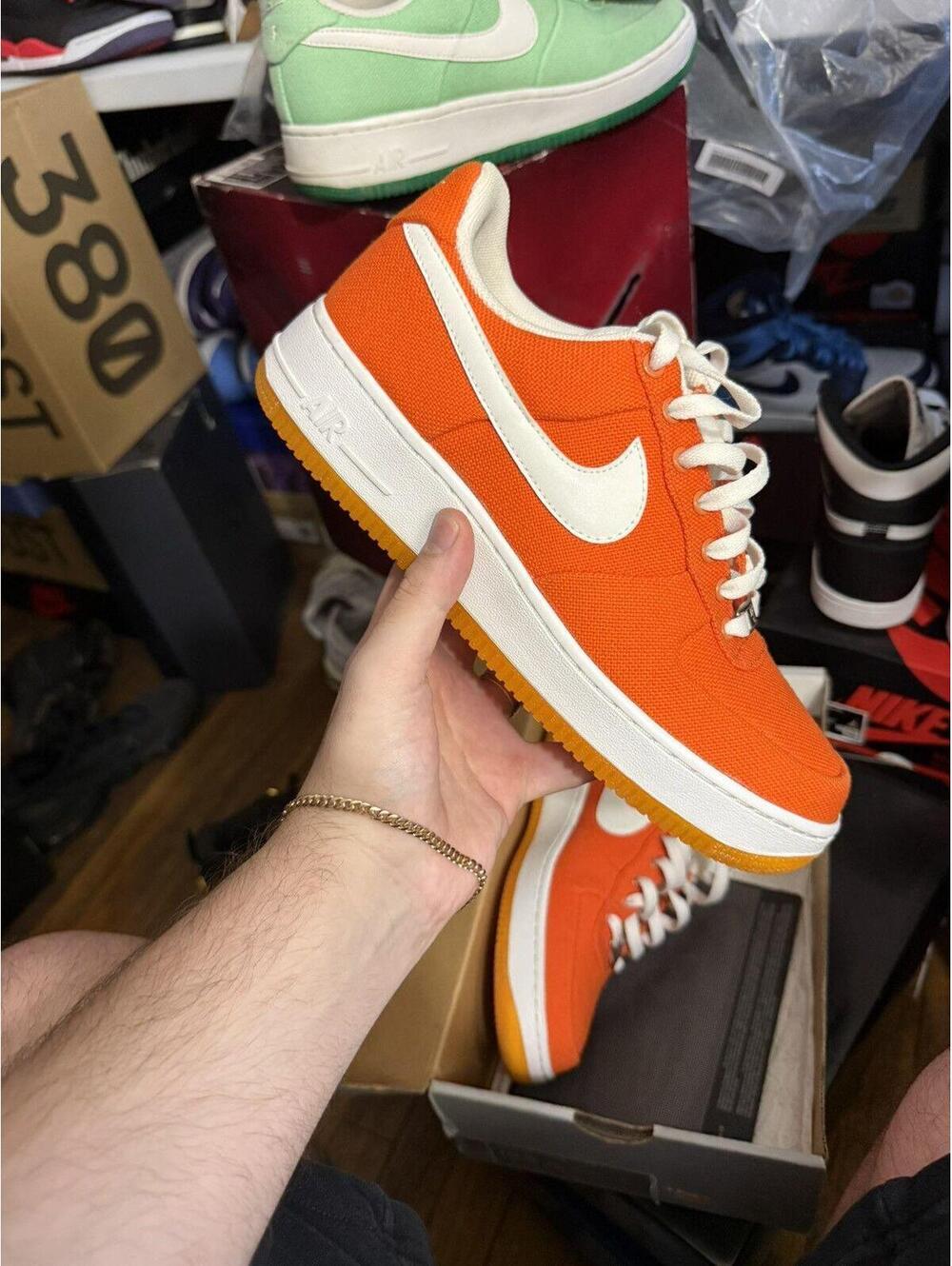 Airforce 1 orange sz 9m/10.5w (2008)